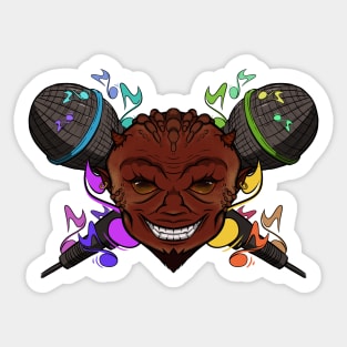 Devil's Singer (no caption) Sticker